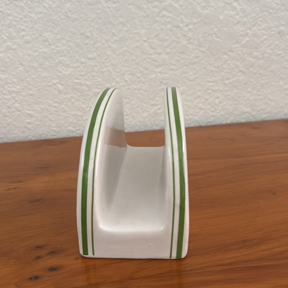 John Deere Ceramic Napkin/Letter Holder Gibson - Picture 2 of 4